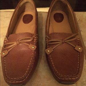 Clark’s brown loafers, Womens 9 1/2.  Runs a little narrow. Like new